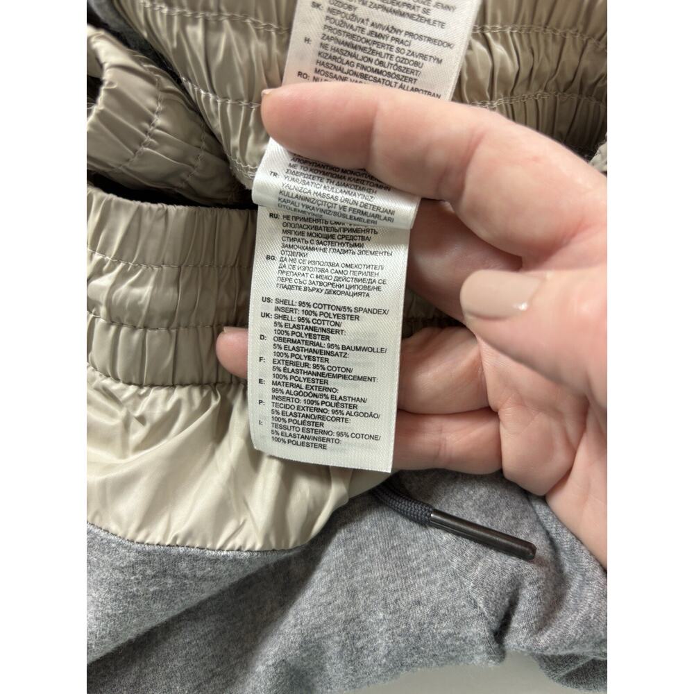 Stella McCartney Adidas Barricade Sweatpants Joggers Tan Grey 40 Pockets - Picture 13 of 15